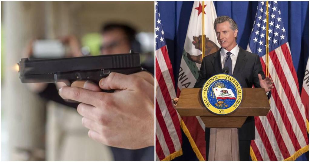 guns california, gavin newsom, gun laws