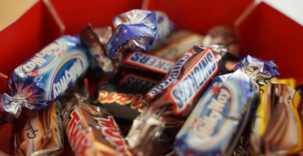 candy snickers milky way twix halloween