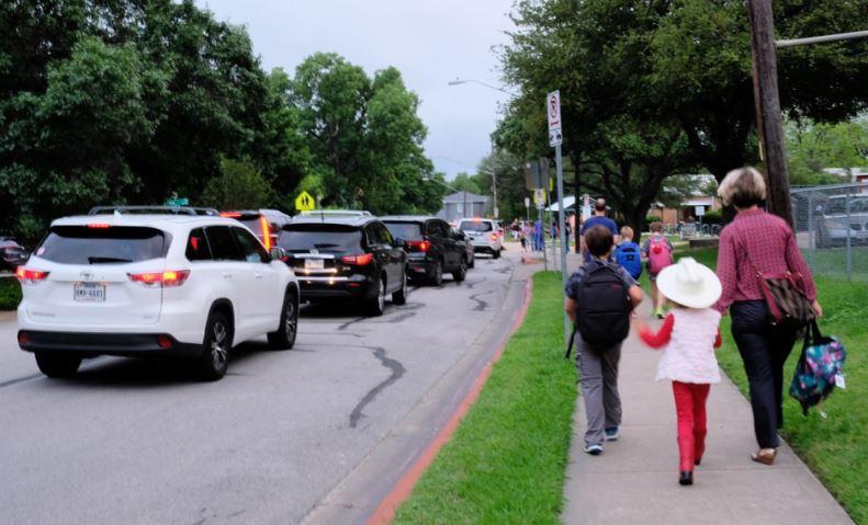 ​lateasha witherspoon, school drop-off, first day of school