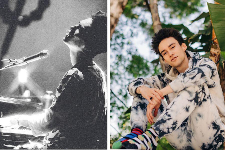 Jacob Collier; a cappella choir; can't help falling in love; concert