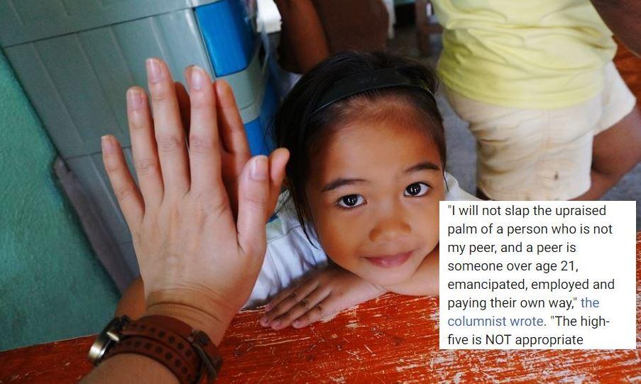 high five, john rosemond, parenting