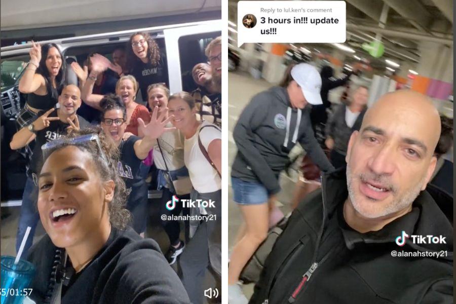 strangers road trip tiktok