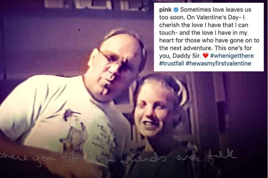 pink, pink trustfall