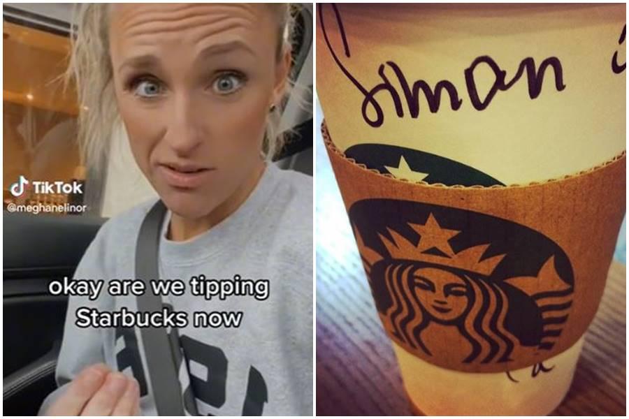 starbucks tips, tipping culture, meghan elinor