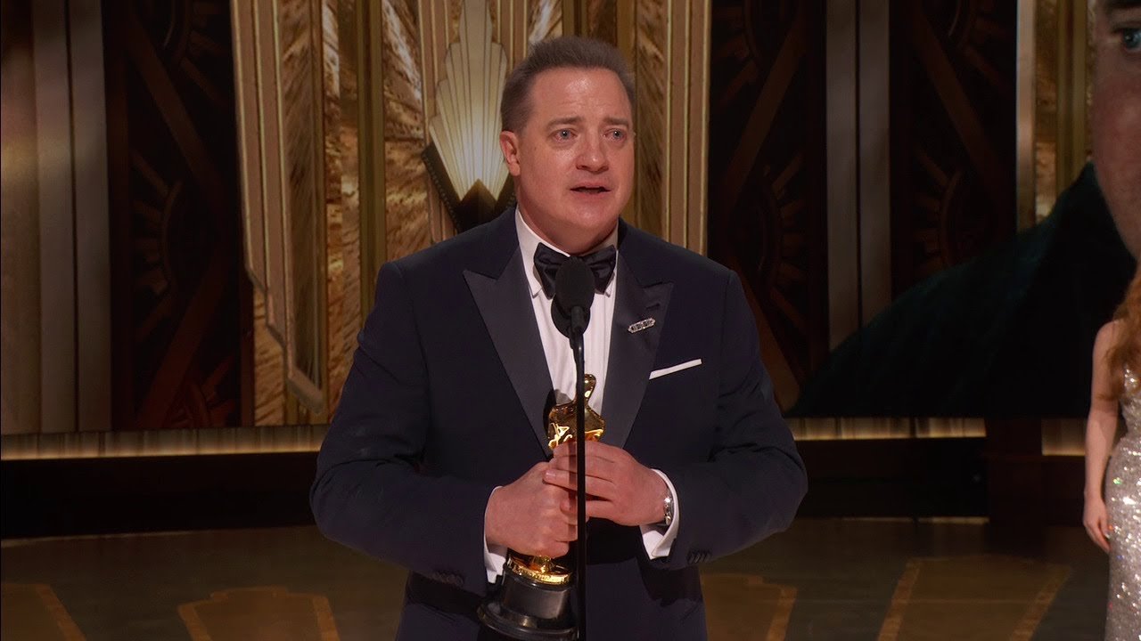 Brendan Fraser; Oscars; Academy Awards; best actor; The Whale