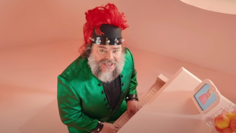 jack black peaches, mario bros., tenacious d