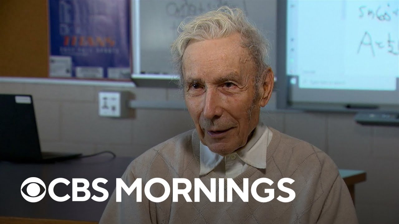 91 year old teacher; teacher shortage; retirement; CBS Mornings; wholesome stories