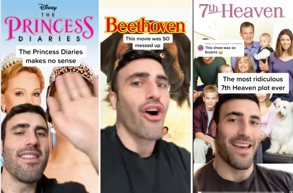 90s movies, 7th heaven, beethoven, princess diaries