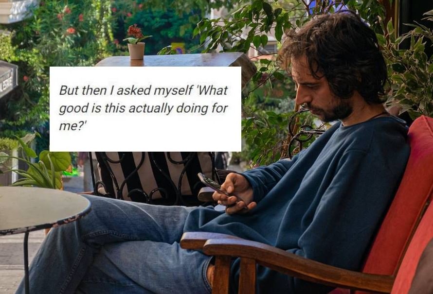 doomscrolling, social media addiction, negative news