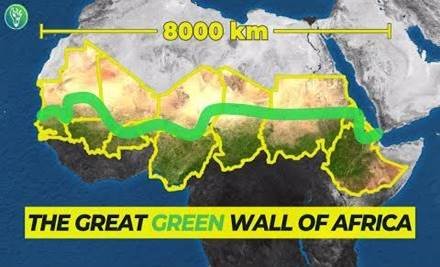 great green wall, africa, climate change