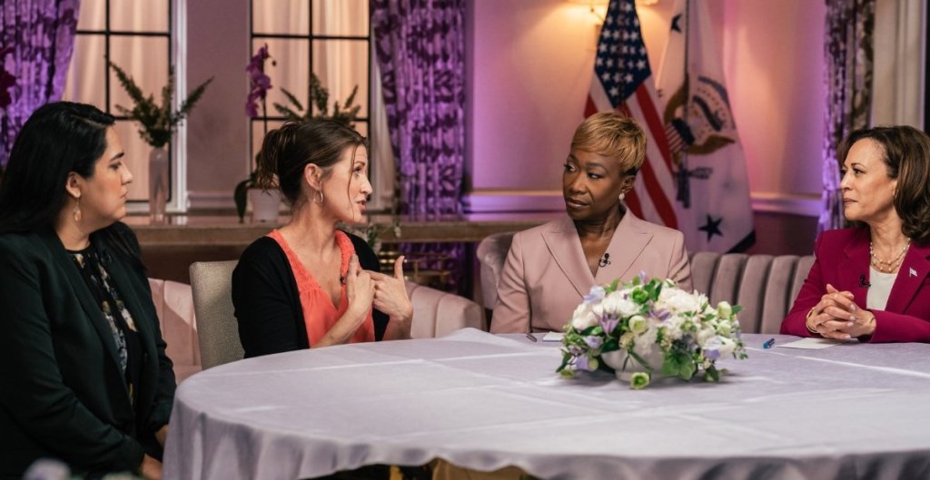 Annie Reneau, Joy Reid, Kamala Harris