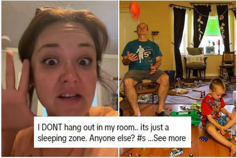 bedroom parents, living room parents, marissa kile