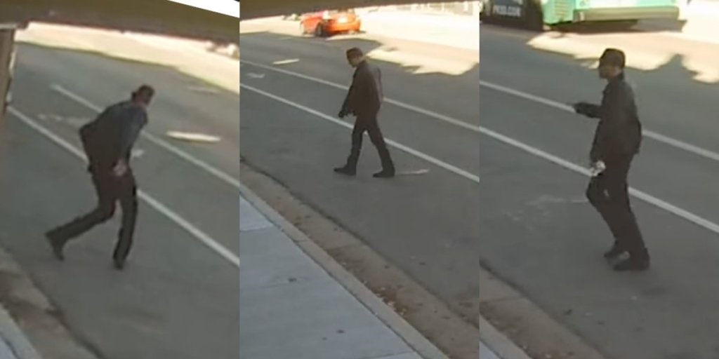 guy dancing in the street