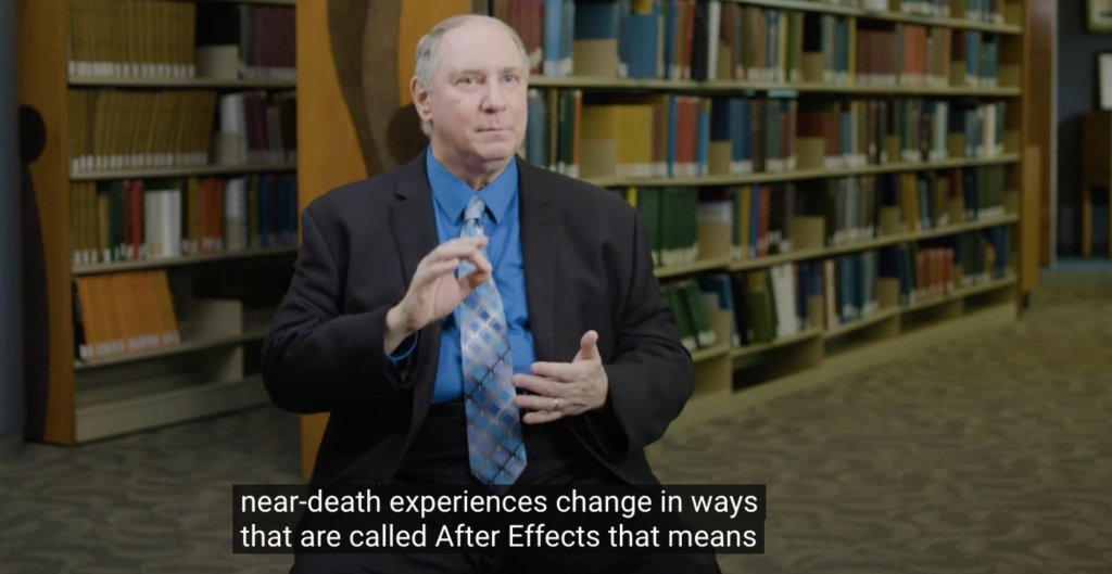 dr. jeffrey long explaining near death experiences