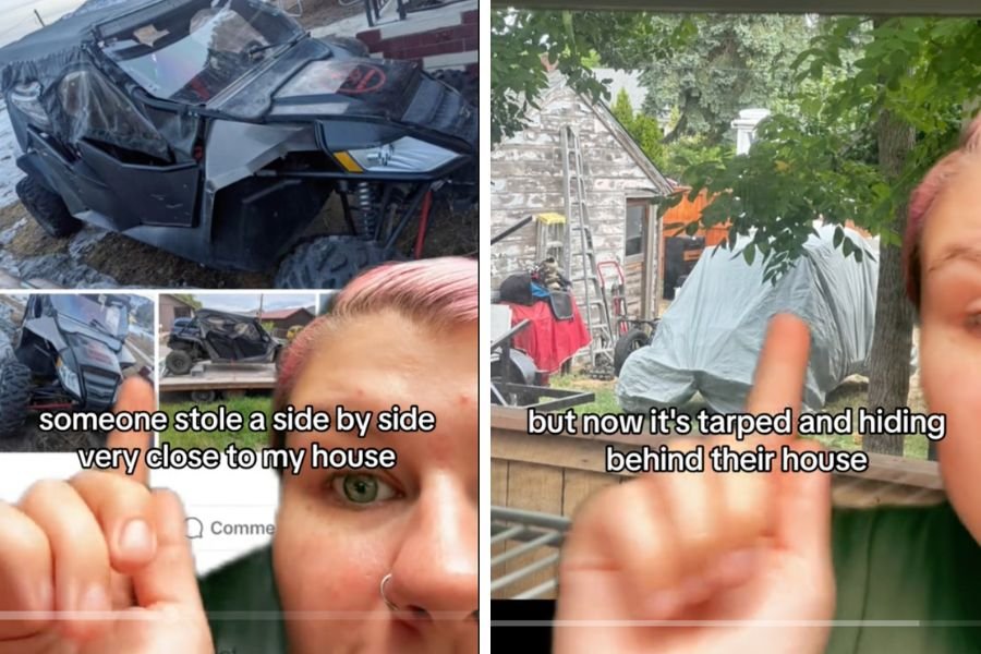 ATV; faith in humanity; woman tells on neighbor; acts of kindness; neighbor arrested