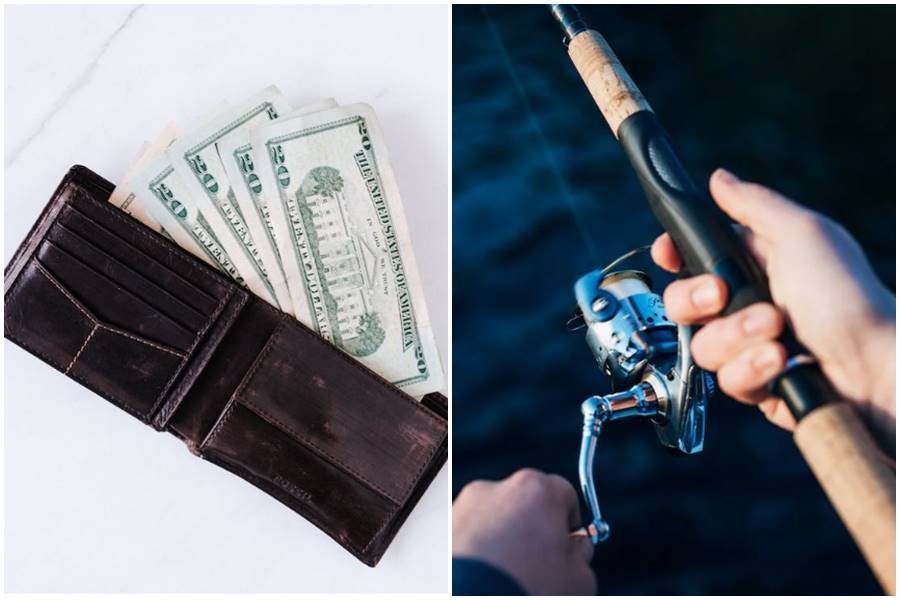 fishing, missing wallet, connor halsa