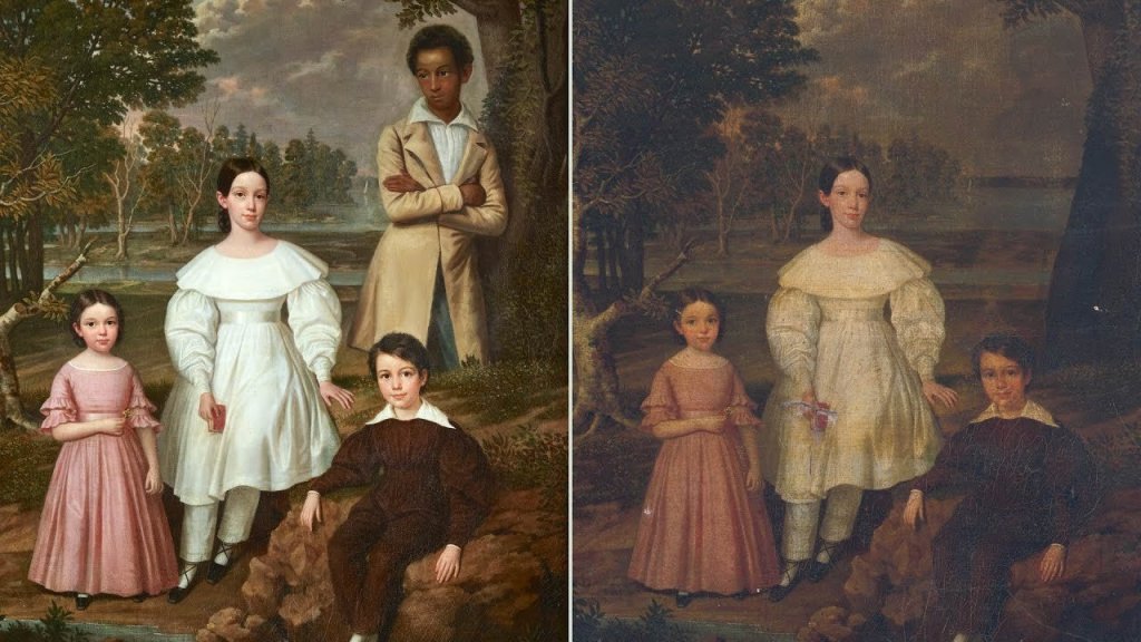 Bélizaire; hidden enslaved child; painting of enslaved child; Louisiana; New York Times