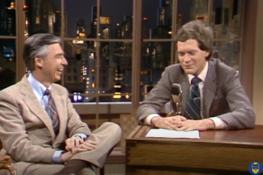 fred rogers talking to david letterman