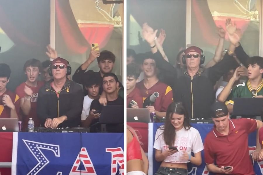 will ferrell, will ferrell frat party, usc,
