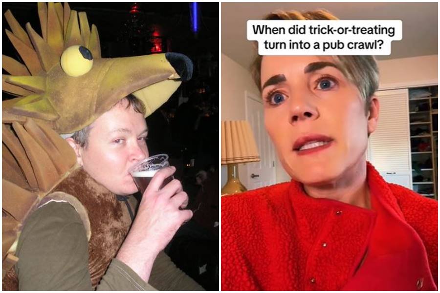 halloween drinking, parents drinking, sobriety