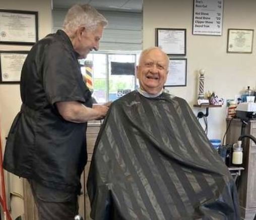 bob's old fashioned barber shop, longevity, retirement.