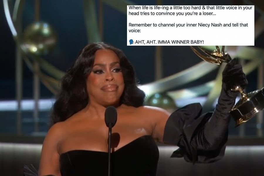 Fans are applauding Niecy Nash for thanking herself during viral Emmy win speech