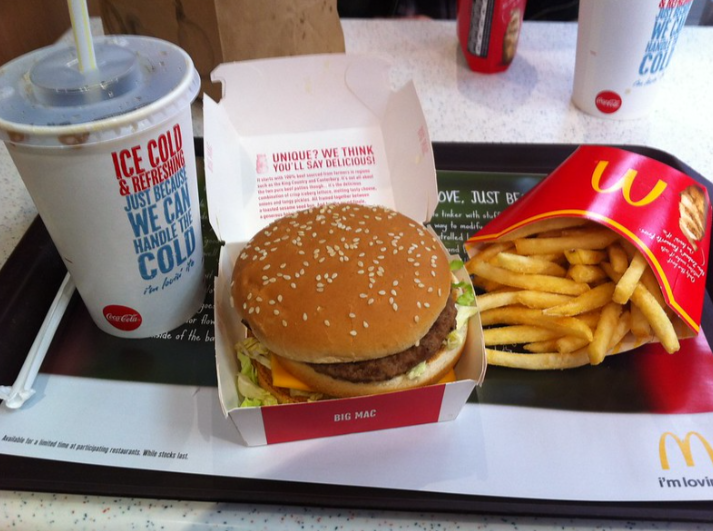 big mac, inflation, fast food prices