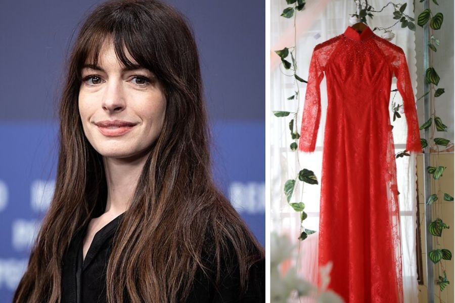 Anne Hathaway, Anne hathaway versace, versace, fashion week