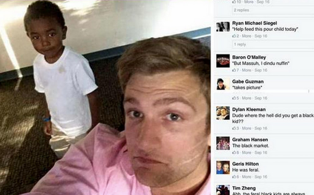 gerod roth, facebook racism, #hisnameiscayden