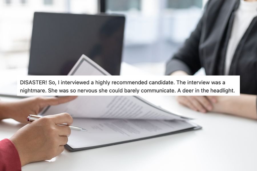 interview disaster; CEO hires bad interview; interviewee bombs interview; bad interviews; job hunting