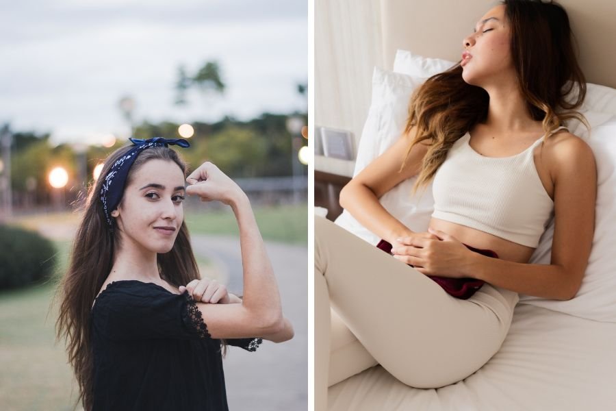 periods; menstrual cycles; period poverty; menstrual products; funny video