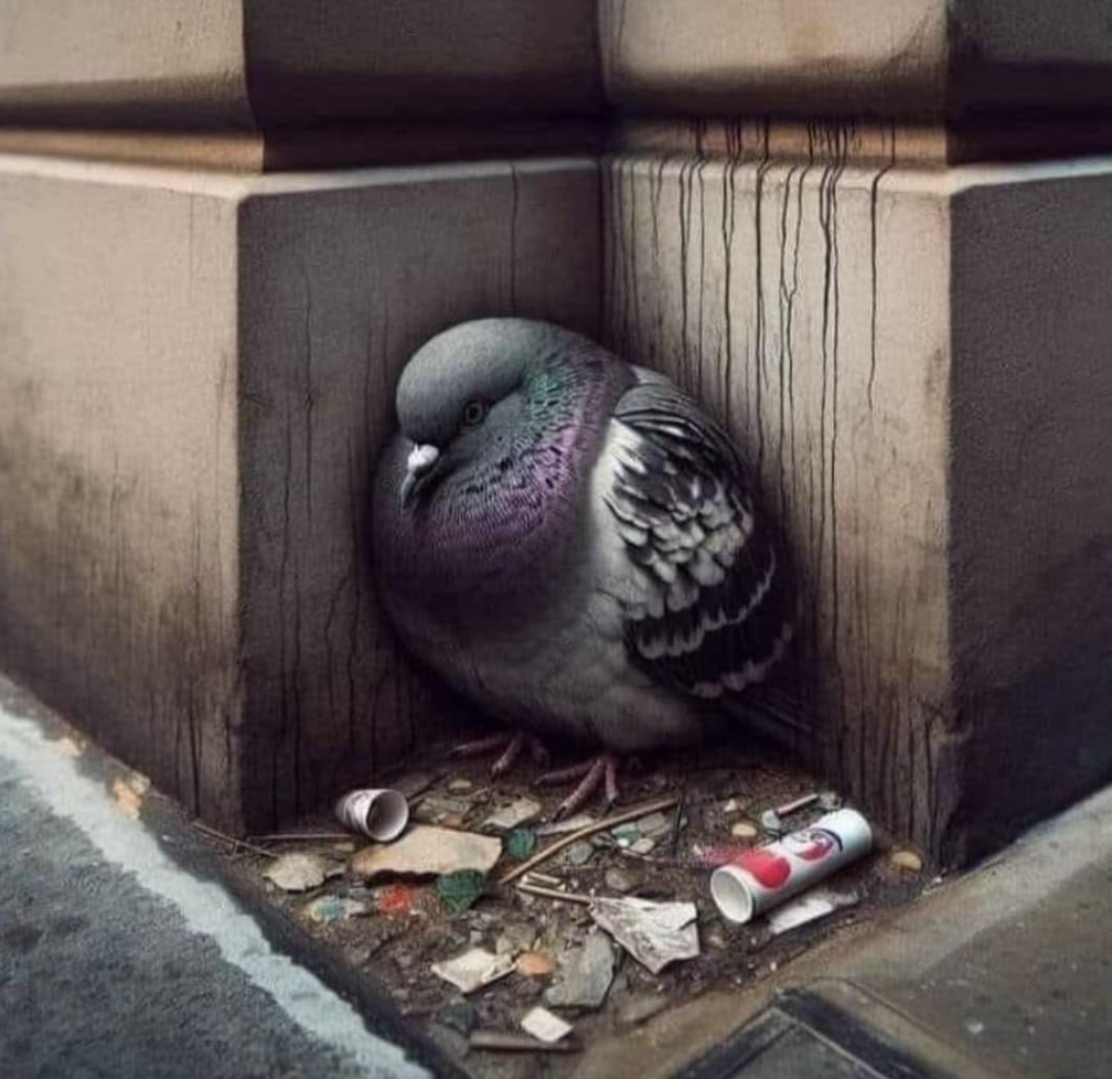 pigeons, animals, compassion