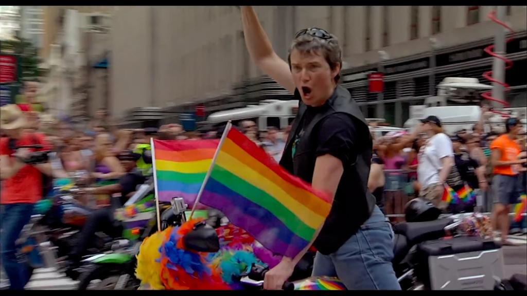 (hold pic/ Robbie couch picture should be used) gay voice, homosexual, acceptance, self esteem