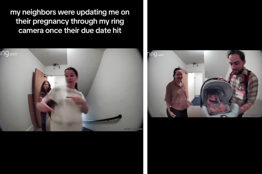 ring door cam, ring camera, doorbell camera, pregnancy