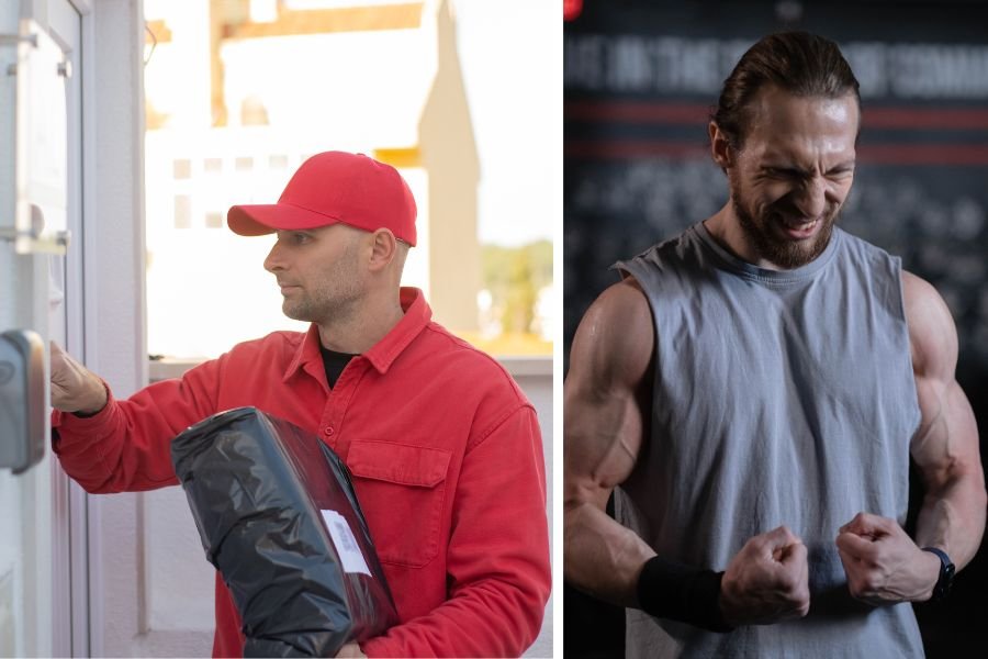 amazon, amazon driver, doorbell cam, doorbell cam video