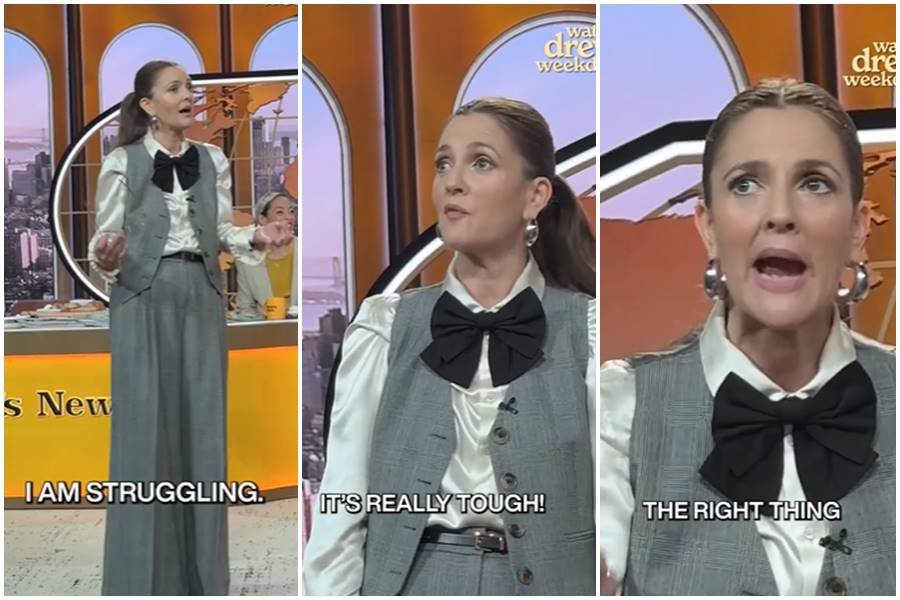 drew barrymore, smartphones, kids and phones