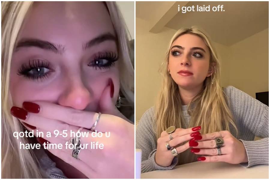 Gen Z woman who went viral for being devastated after first day at 'typical' job gets laid off - Upworthy