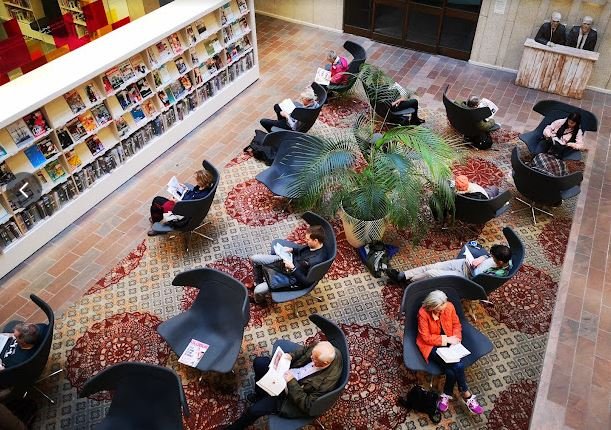 gothenburg city library, kindness, community