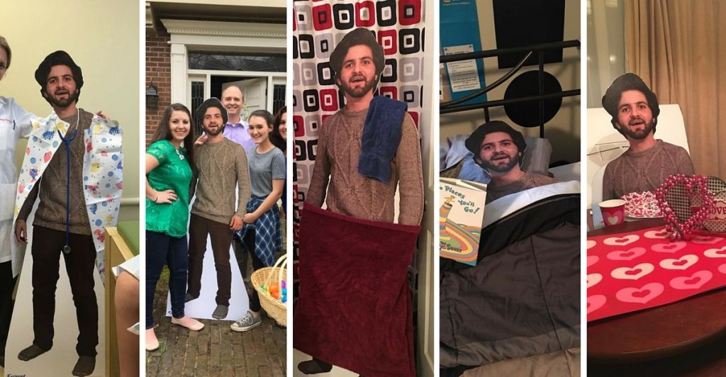 picturesque, life-size cutout, gifts