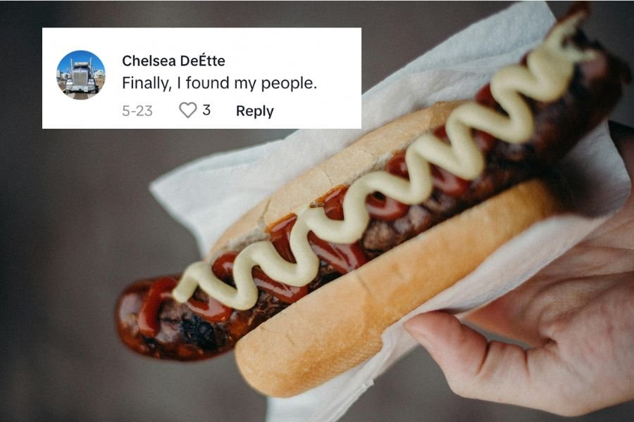 mayo on hot dogs, mayo, hot dogs, costco