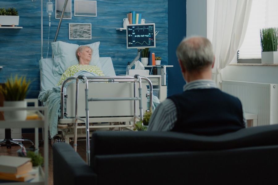 men leave sick wives; men divorce sick wives; partner abandonment; study on divorce and illness