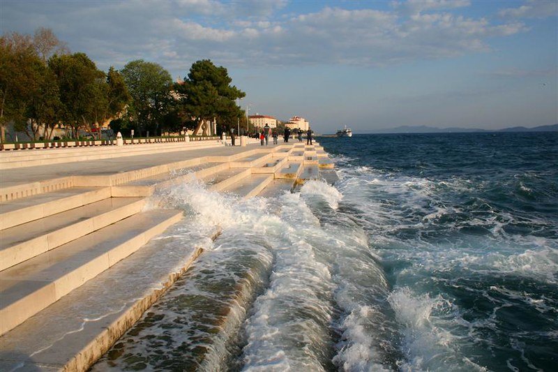 The Sea Organ in Zadar, Croatia