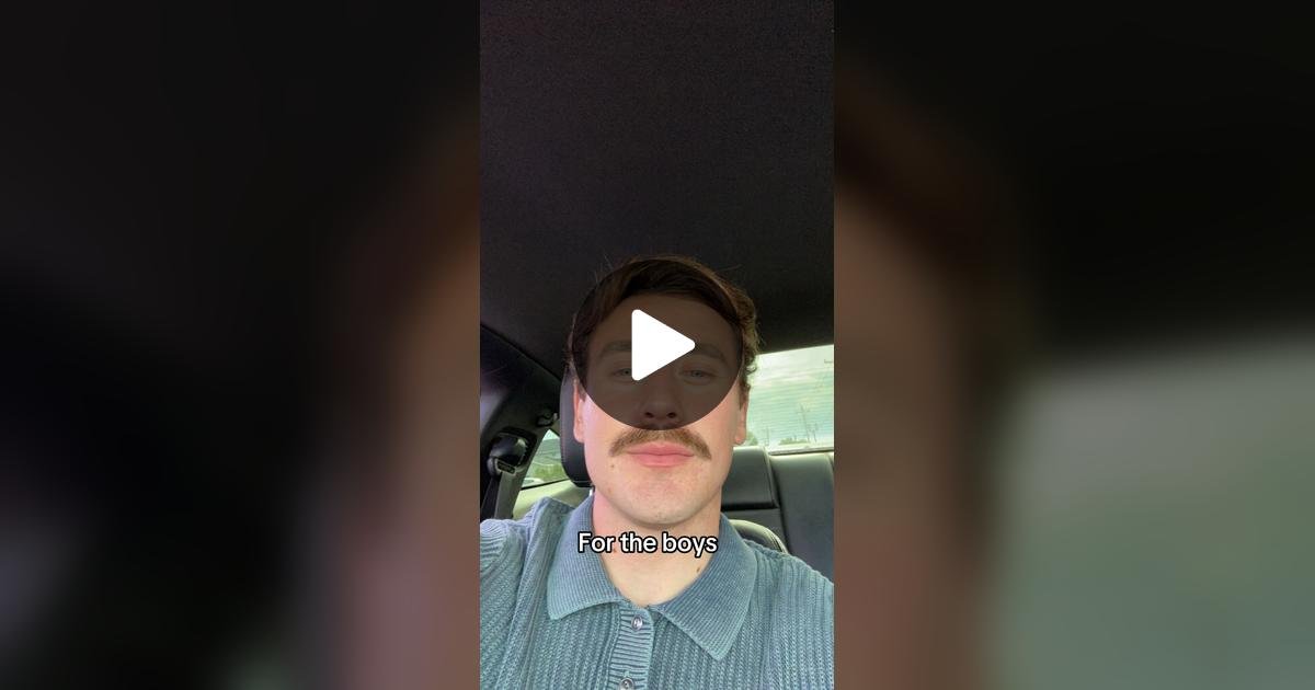TikTok that reads, 