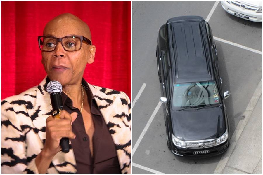 rupaul, rupaul drag race, rupaul parking