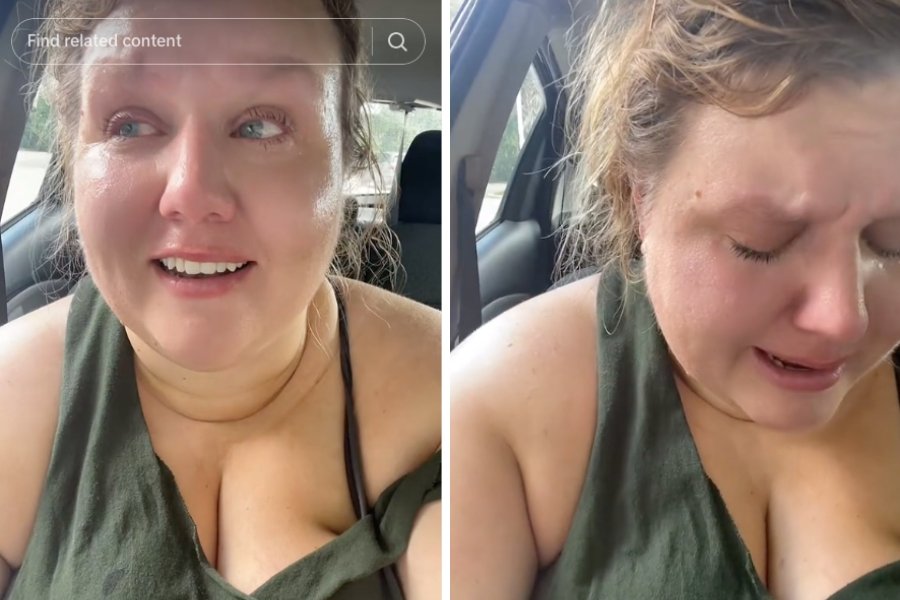 woman shares story from the gym