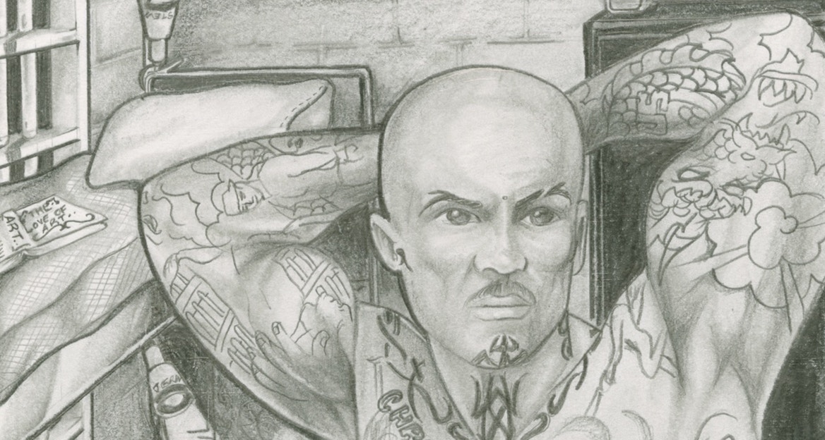 incarceration, art, pencil drawing