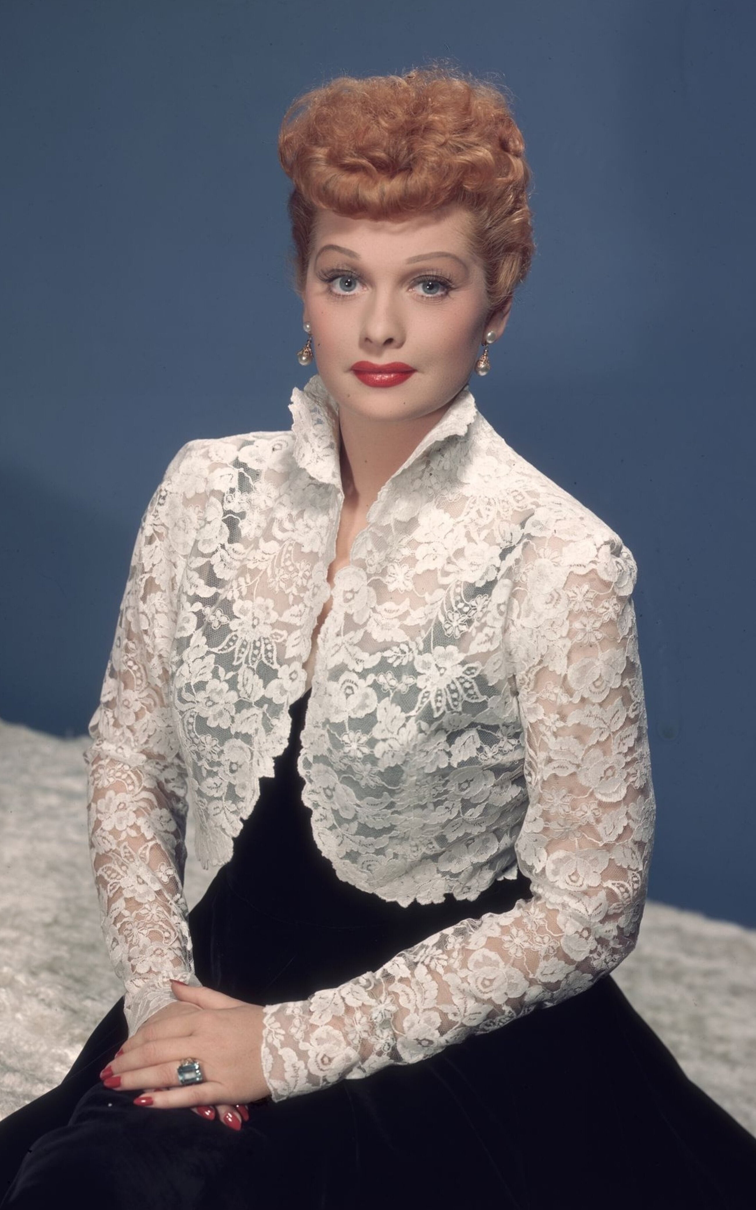 A publicity picture of Lucille Ball from the 1950s