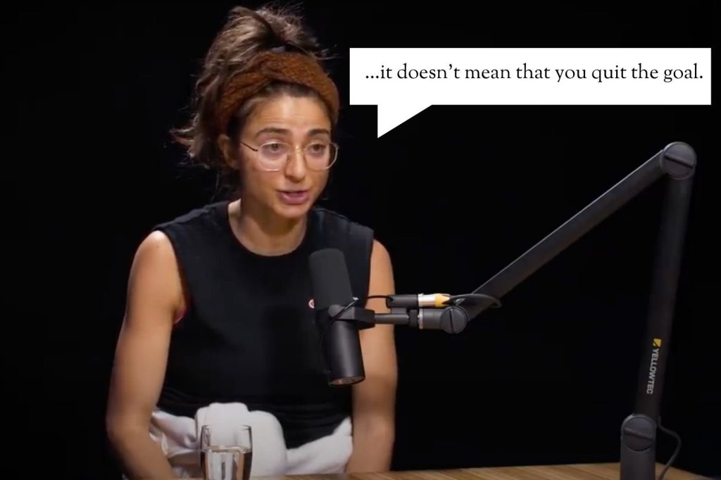 alexi pappas, rich roll, mindset