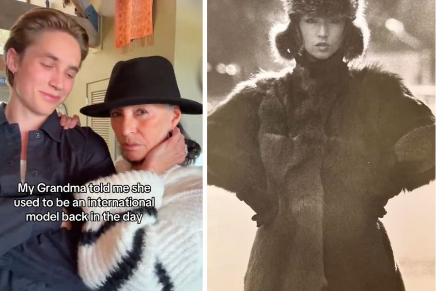 ollie muhl, older fashion models