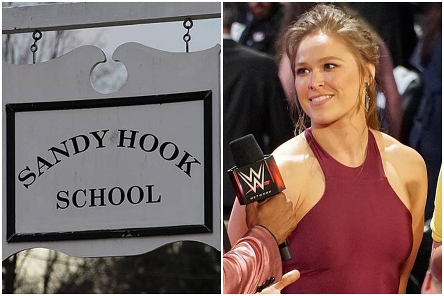 ronda rousey, sandy hook shooting, conspiracy theories